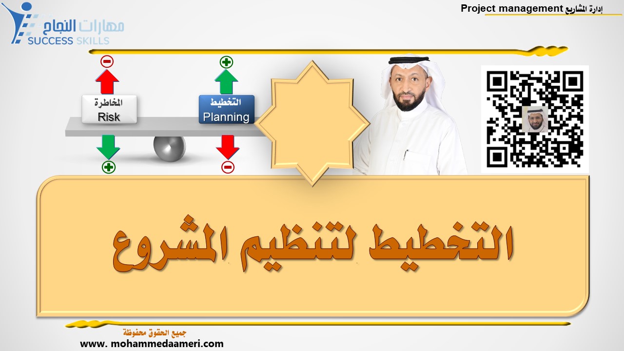 التخطيط لتنظيم المشروع