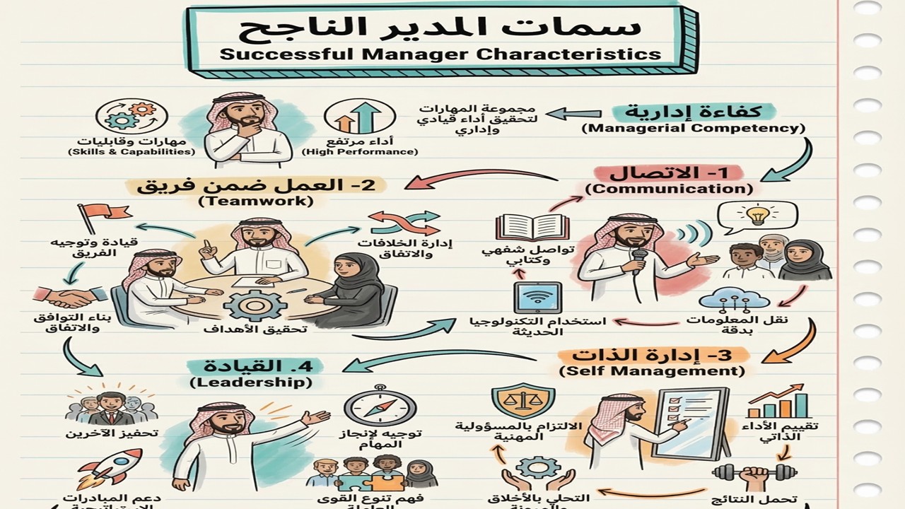 سمات المدير الناجح Successful Manager Characteristics