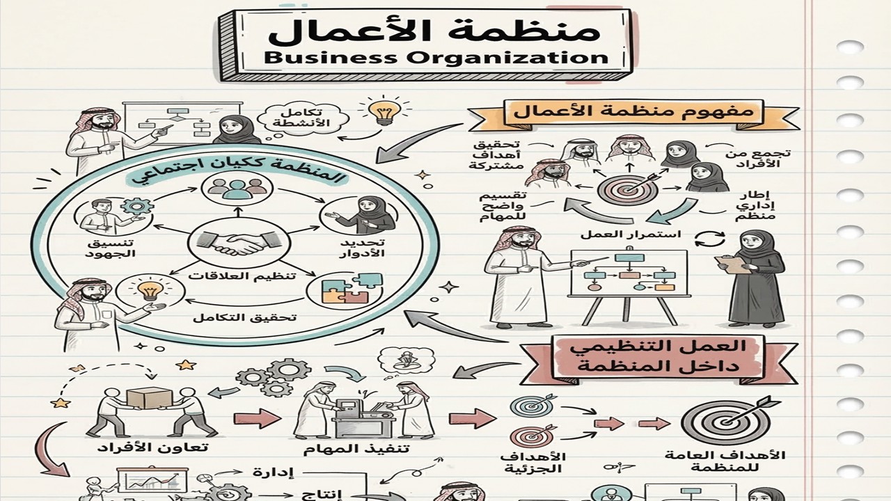 منظمة الأعمال Business Organization