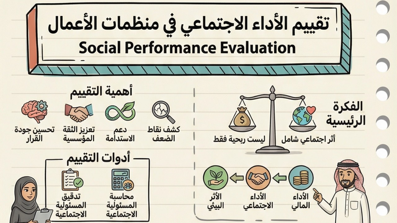 تقييم الأداء الاجتماعي في منظمات الأعمال Social Performance Evaluation